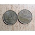 Japan 1975 10 Sen Coin