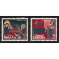 Spain Christmas Details from Altars 2v 1971 MNH...
