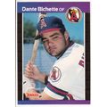 1989 Donruss Dante Bichette rookie baseball car...
