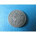 1980 QUEEN ELIZABETH II ISLE OF MAN FIVE PENCE ...
