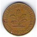 ALLEMAGNE 10 pfennig 1971