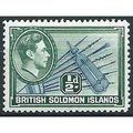 Solomon Islands 1939 SG60 1/2d Blue & Blue-Gree...