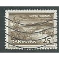 DEN 1964 25o 'DANSK FREDNING' FINE USED (EBID42...