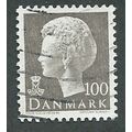 DEN 1974 100o 'QUEEN MARGRETHE' FINE USED (EBID...