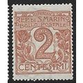 1921/1923 Michel 68 - #2 MLH (*)