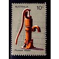 Australia 1972 Pioneer Life Water Pump 10c Used...