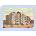 New Jersey Newark City Hall Street Scene Old Ca...