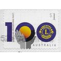 AUS 2017 $1.00 (S/A) 'LIONS INTERNATIONAL' (ON ...