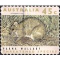 AUSTRALIA, MAMMALS, Parma Wallaby, brown 1992, 45c