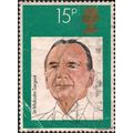 GB, Sir Malcolm Sargent, green 1980, 15p, #3