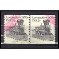 Used 1897A 2c Locomotive Fine CNP Left 10 PA0315