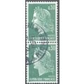 France 1969 - 30c green - "Republique" x 2 - us...