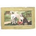 1911 Greetings postcard Children's Pleasure