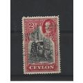 Ceylon.SG368 2c Tapping Rubber.Fine Used.May25o