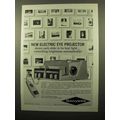 1961 Sawyer's Slide Projector Ad - Electric Eye
