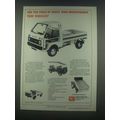 1985 Daihatsu Hijet Truck Ad - Noisy, High Maintenance