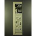 1960 C-H Reloading Equipment Ad - First choice of amateur & professional