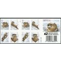 Otters In Snow Booklet of Twenty - Postage Stam...