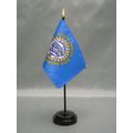 State of South Dakota Mini 4"x6" Desk Stick Fla...
