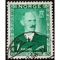 STAMP NORWAY SG380 1946 King Haakon VII Used
