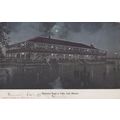 ZAYIX US Postcard Manhattan Beach at Night, Lak...