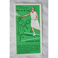 1936 Players Tennis No. 18 Backhand Drive, Miss...