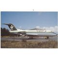 Saudia Fokker F28 3000 Aircraft Postcard (A21779)