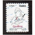 FRA 2009 (56c)(S/A) 'SOURIRES -GEOFFROY' FINE U...