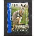 AUS 2007 $1.30 'YELLOW FOOTED ROCK WALLABY' FIN...