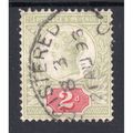 1887-92 Sg200 2d GREY-GREEN & CARMINE BDO21