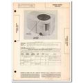 sonora model wau-243 5-tube am radio receiver s...