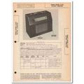 temple model g-410 4-tube portable am radio sam...