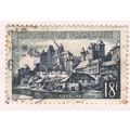 France 1955 - SG1266 - 18f blue & green - Uzerc...