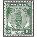 Perak 1952 SG135 8c Green Mounted Mint . .. .
