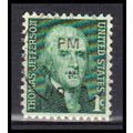 Used 1278 1c Thomas Jefferson Fine Plus KA5939