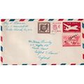 United States 1953 Falls Church VA-Salford UK C...
