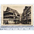 1928 postcard Bains aux Plantes, Strasbourg