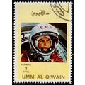 Umm Al Qiwain 1972 History of Space 1R Used Sta...