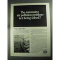 1968 Texaco Oil Ad - Automotive Air Pollution Problem