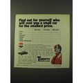 1972 Thrifty Rent-a-Car Ad - Find Out For Yourself