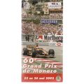 MONACO GRAND PRIX 2002 brochure. leaflet =
