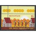 GER 2009 €0.55 'JUGENDNERBURGEN' (CORNER MARGIN...