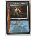 Tomb Raider CCG card # 88 Fool's Gambit (A) com...