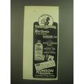 1946 Ronson Redskin Flints, Fuel and Wicks Ad - For best service