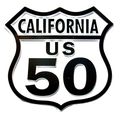 Route 50 California Road Sign Fridge Magnet