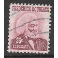USA 1967 25c BROWN LAKE FREDERICK DOUGLASS SG12...