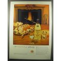 1955 Seagram's Golden Gin Advertisement - The golden touch of hospitality
