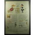 1957 General Foods Ad - A discreet marriage of East & west Numaki Spread