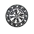Viking Helm Terror Iron or Sew On Embroidered P...