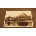 1950s Real Photo Postcard - Snowy Mountains & B...